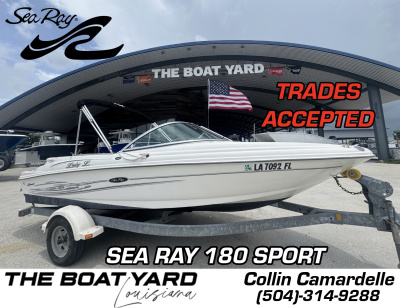 2005 Sea Ray 180 Sport