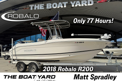 2018 Robalo R200 Center Console