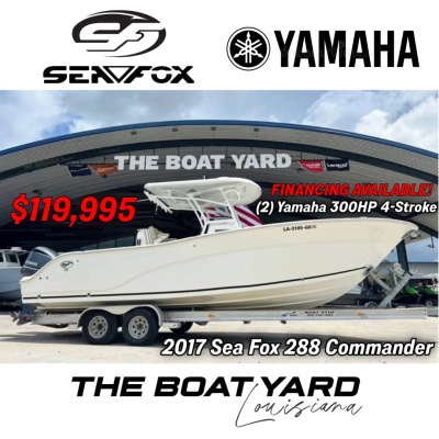2017 Sea Fox 288 Commander