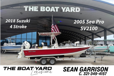 2005 Sea Pro Sv2100Cc Bay Boat