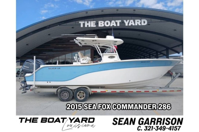 2015 Sea Fox 286 Commander