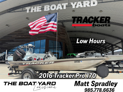 2016 Tracker Pro 170