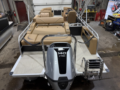 2027 Tahoe Sport 2385 Swingback (VRB) SE Pontoon & Honda 140HP 4-Stroke EFI