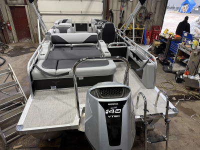 2027 Tahoe Sport 2385 Swingback (VRB) SE Pontoon & Honda 140HP 4-Stroke EFI