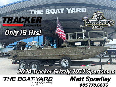 2024 Tracker Grizzly 2072 Mvx Cc Sportsman