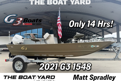 2021 G3 Boats 1548 Fl