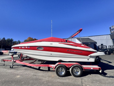 2010 Crownline 220EX 5.0L V8 Bravo III Bowrider and Trailer