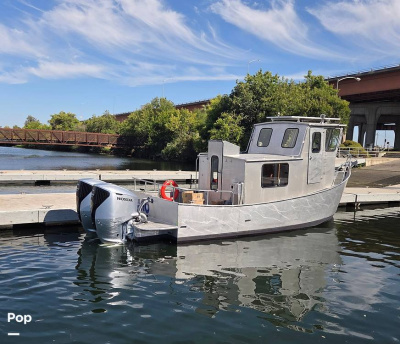 1980 Custom Built Custom Welded Aluminum 26 Cruiser