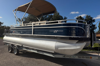 2025 Sun Tracker Fishin' Barge 22 DLX