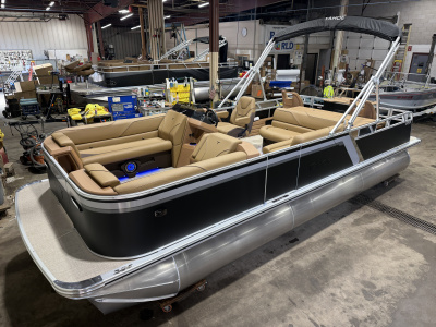 2027 Tahoe Sport 2385 Rear Fish Premium Tritoon & Honda 4-Stroke EFI