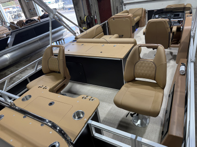 2027 Tahoe Sport 2385 Rear Fish Premium Tritoon & Honda 200HP 4-Stroke EFI